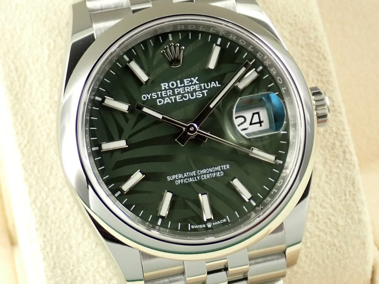 롤렉스 데이저스트 스테인리스 스틸 다이얼