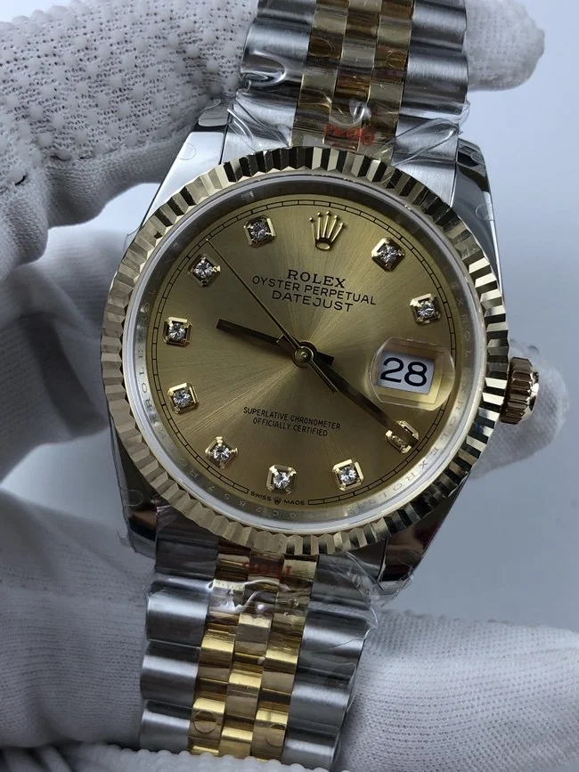 롤렉스 데이저스트 36mm 다이아 옐로우 골드