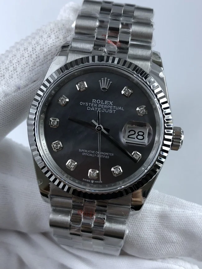 롤렉스 데이저스트 36mm 다이아 브라이트 블랙