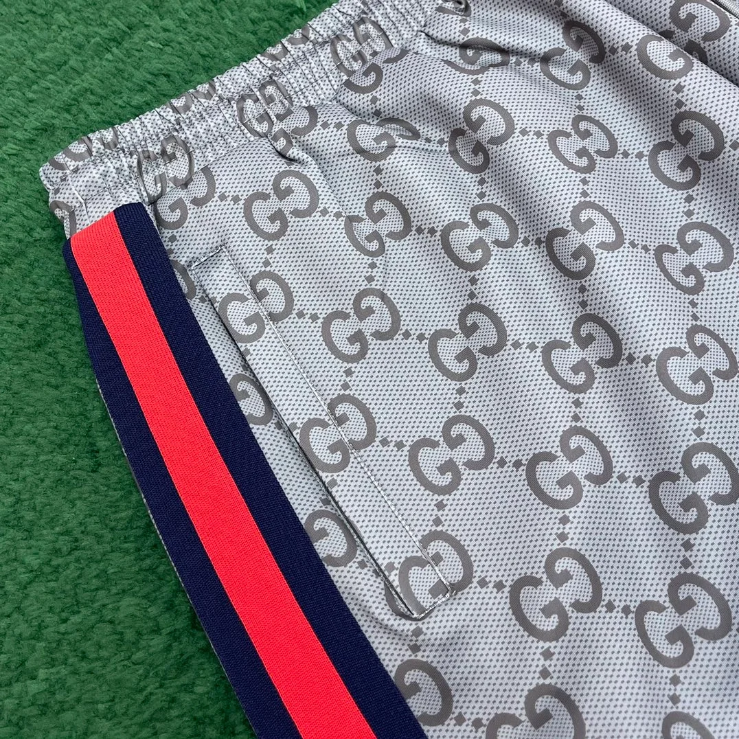 구찌 웹 점보 GG 조깅 팬츠