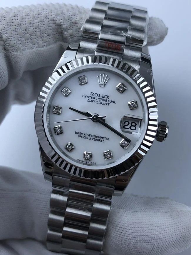 롤렉스 데이저스트 31mm 화이트 텐포인트 브슬