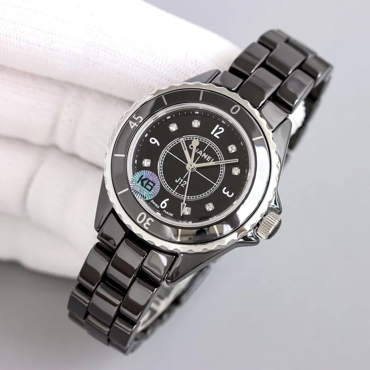 샤넬 J12세라믹 다이아 33mm