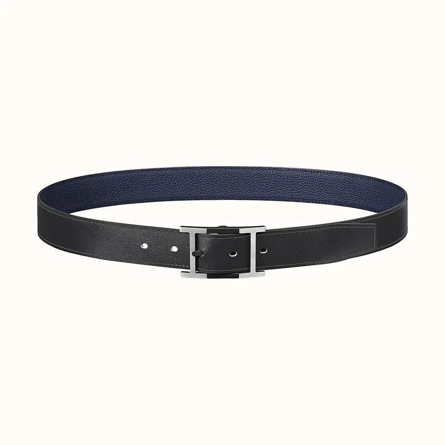 에르메스 네오 탄뎀 리버서블 블루 벨트 32mm