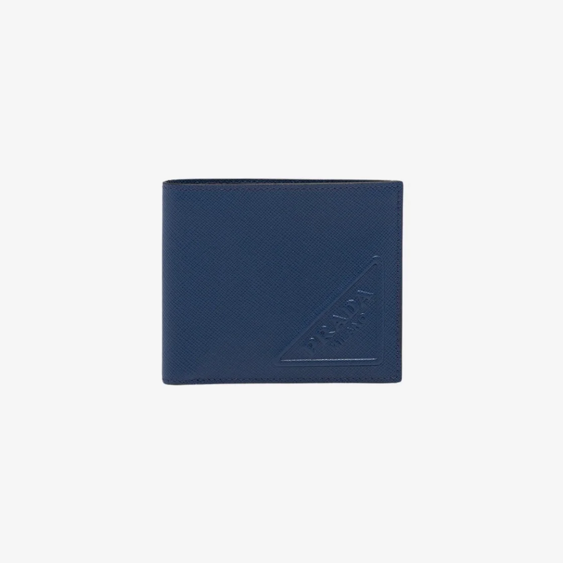 프라다 사피아노 레더 지갑 블루