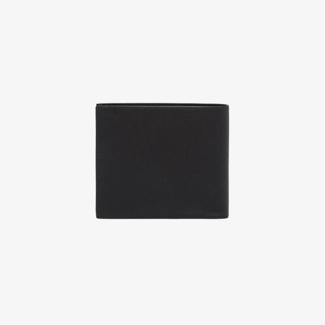 프라다 사피아노 레더 지갑 블랙