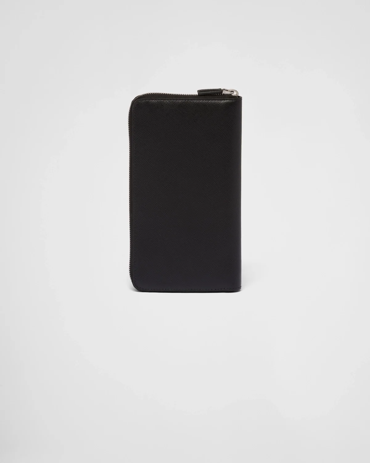 프라다 사피아노 실버 삼각로고 지퍼지갑