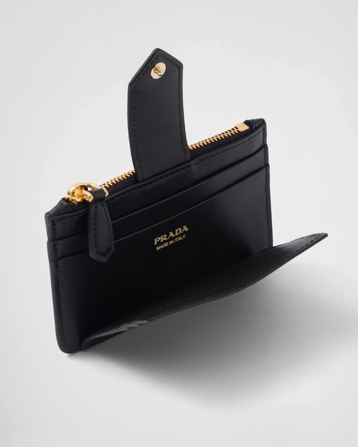프라다 레더 카드지갑