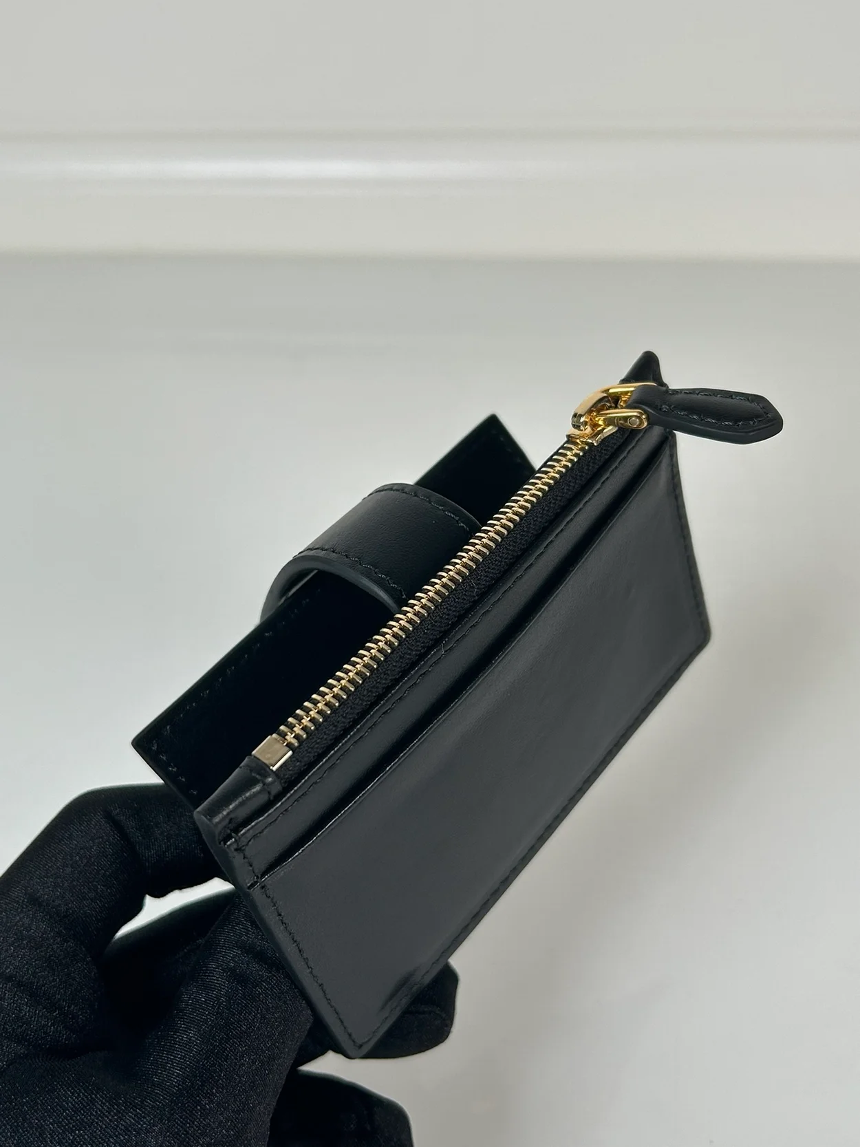 프라다 레더 카드지갑