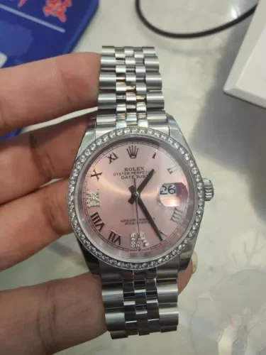롤렉스 데이저스트 오이스터 다이아몬드 핑크다이얼