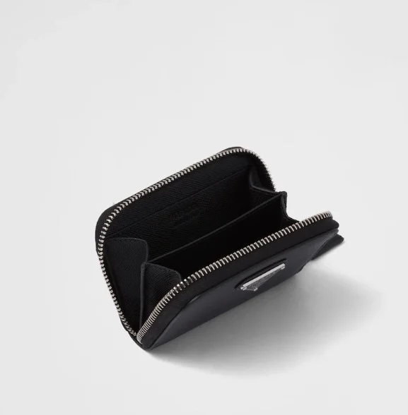 프라다 사피아노 동전 지갑 블랙
