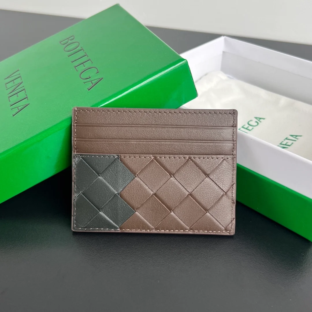 보테가 베네타 인트레치아토 블럭 카드 지갑