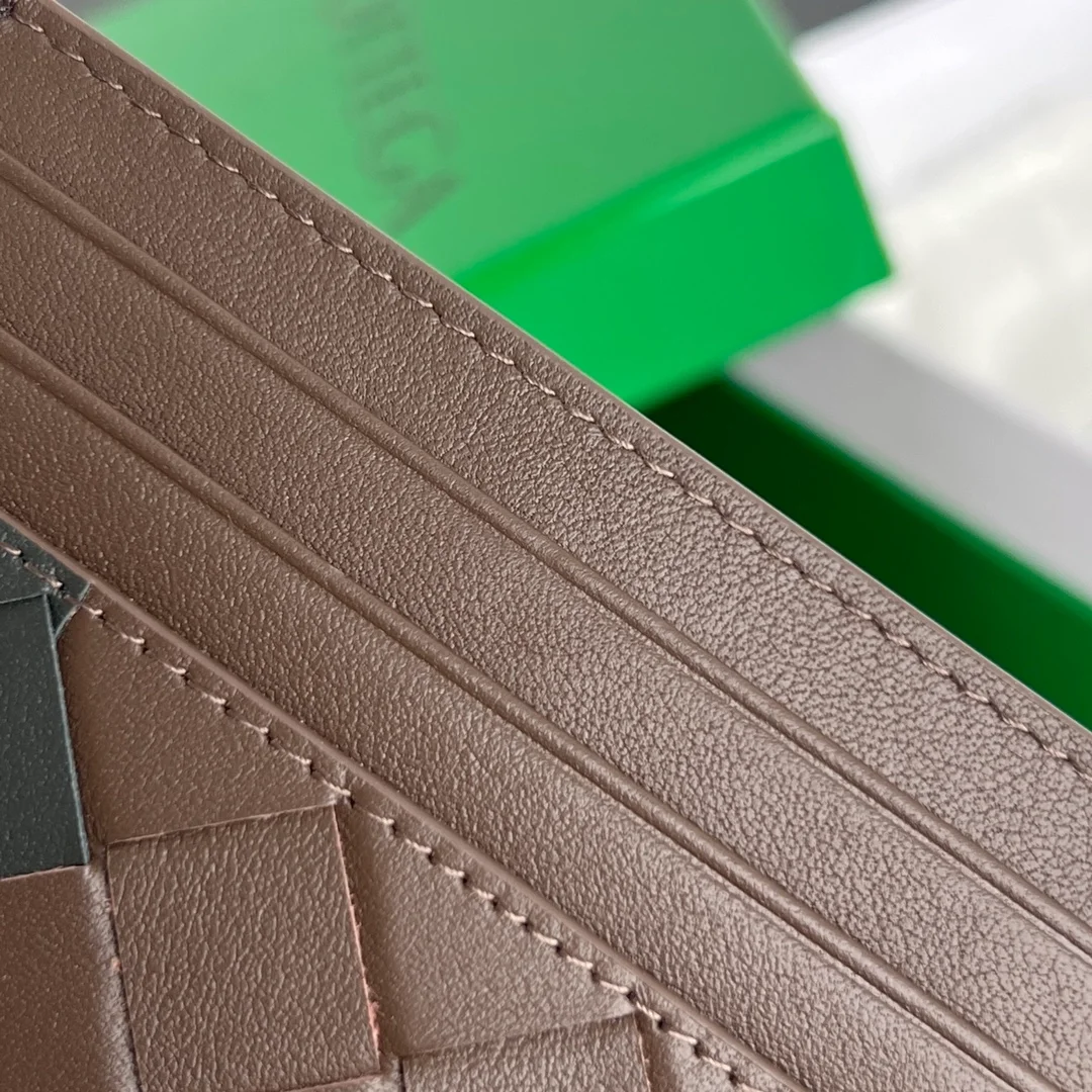 보테가 베네타 인트레치아토 블럭 카드 지갑