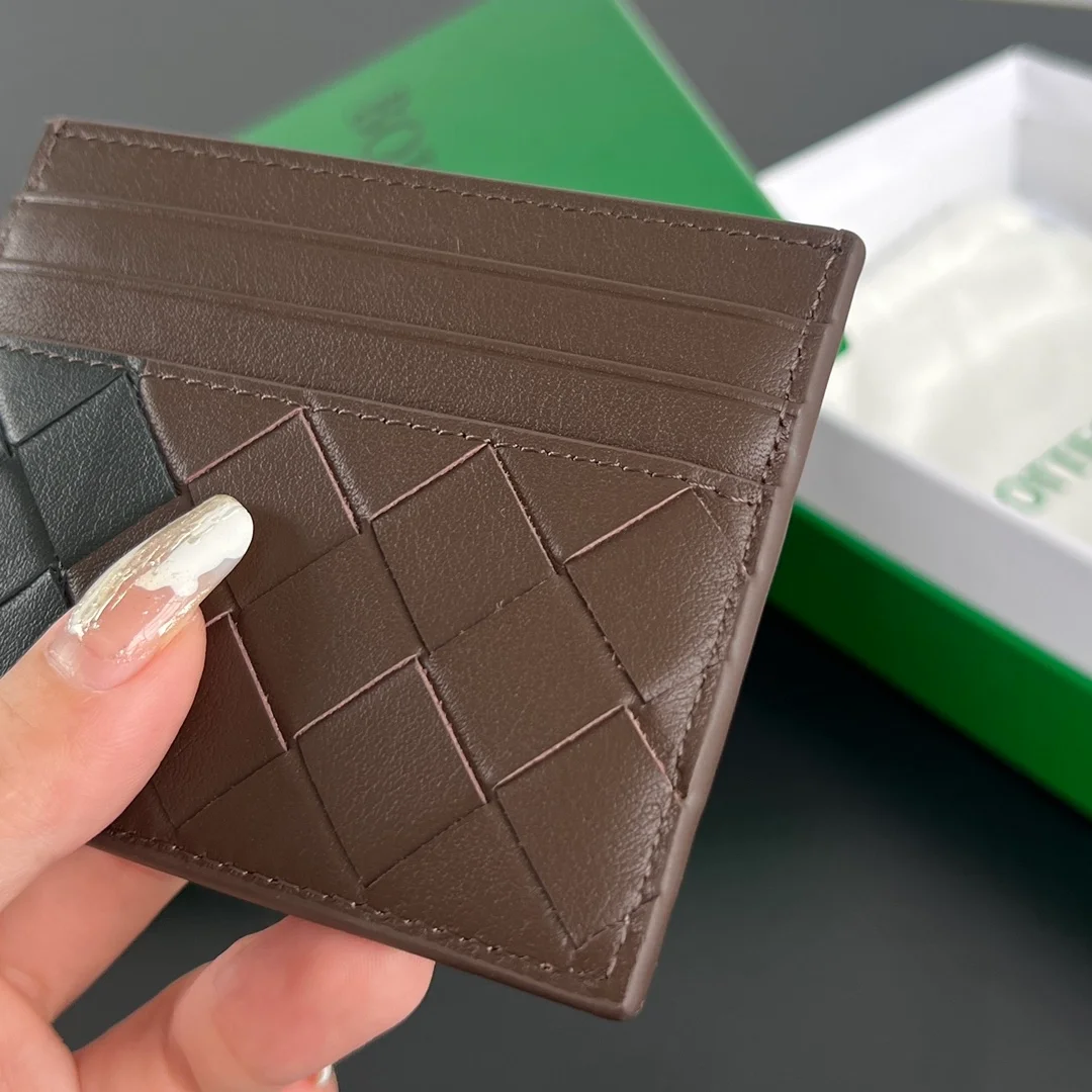 보테가 베네타 인트레치아토 블럭 카드 지갑