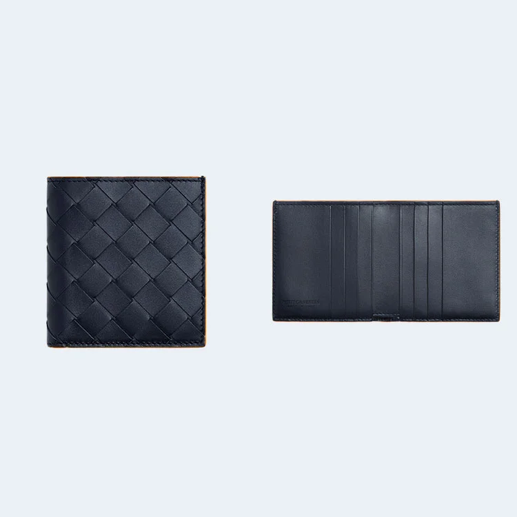 보테가 베네타 인트레치아토 슬림 폴더 지갑