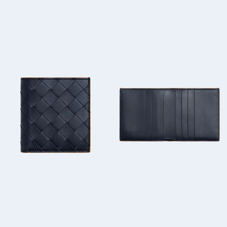 보테가 베네타 인트레치아토 슬림 폴더 지갑