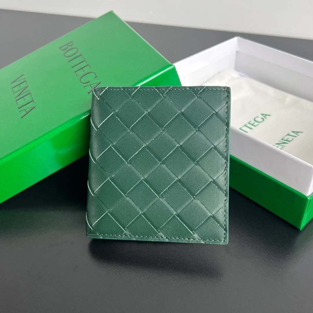 보테가 베네타 인트레치아토 슬림 폴더 지갑