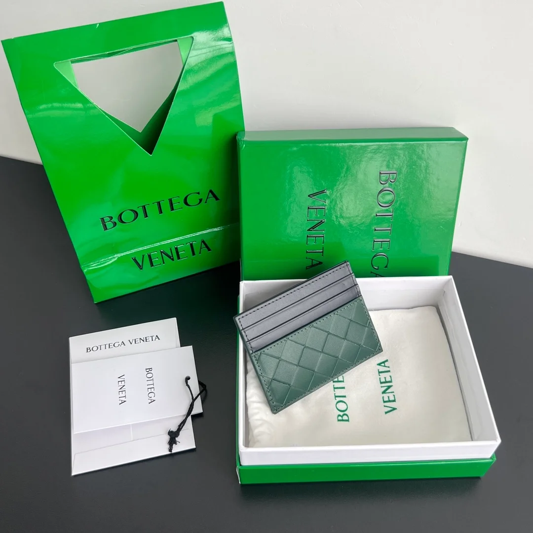 보테가 베네타 인트레치아토 투톤 카드지갑