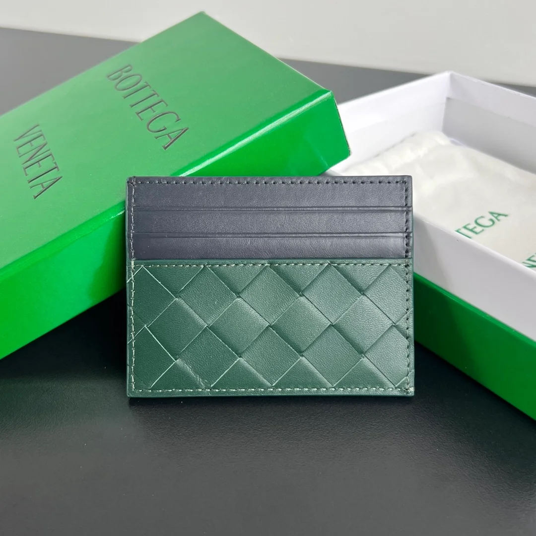 보테가 베네타 인트레치아토 투톤 카드지갑