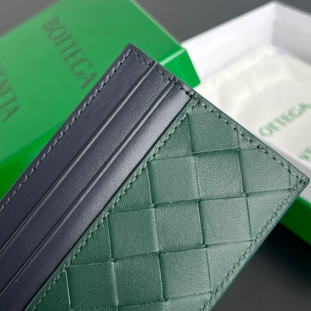 보테가 베네타 인트레치아토 투톤 카드지갑