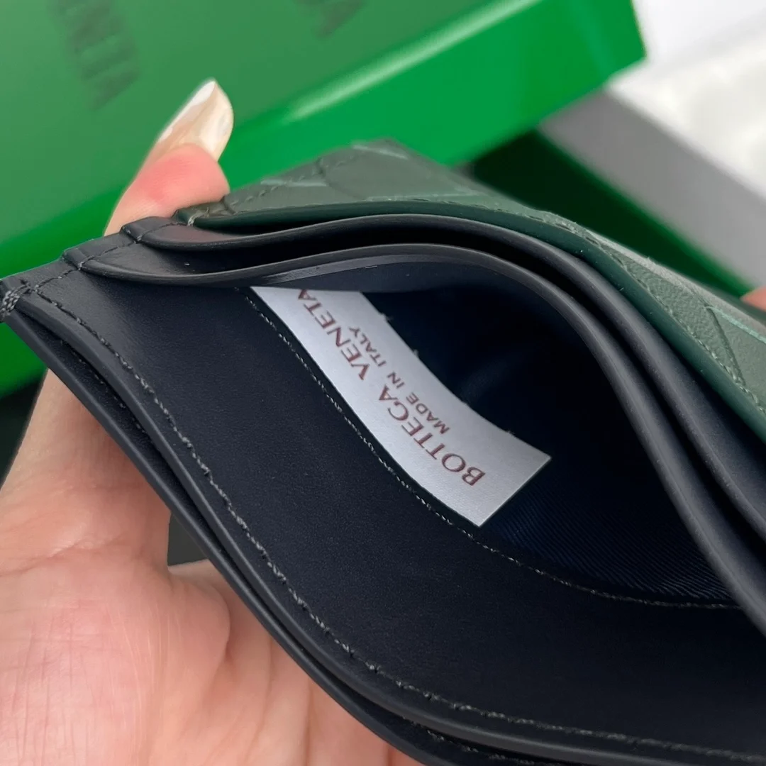 보테가 베네타 인트레치아토 투톤 카드지갑