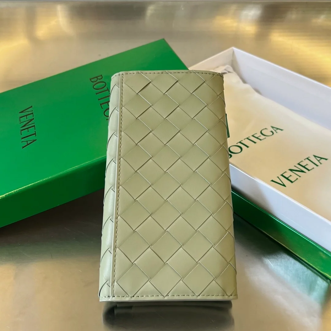 보테가 베네타 스페이스 폴렌 투톤 장지갑