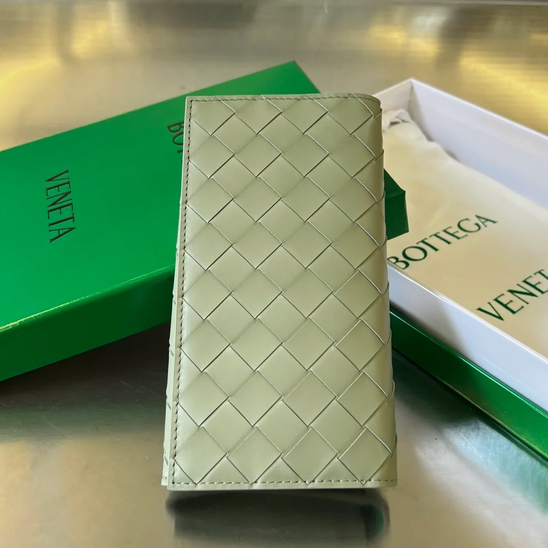 보테가 베네타 스페이스 폴렌 투톤 장지갑