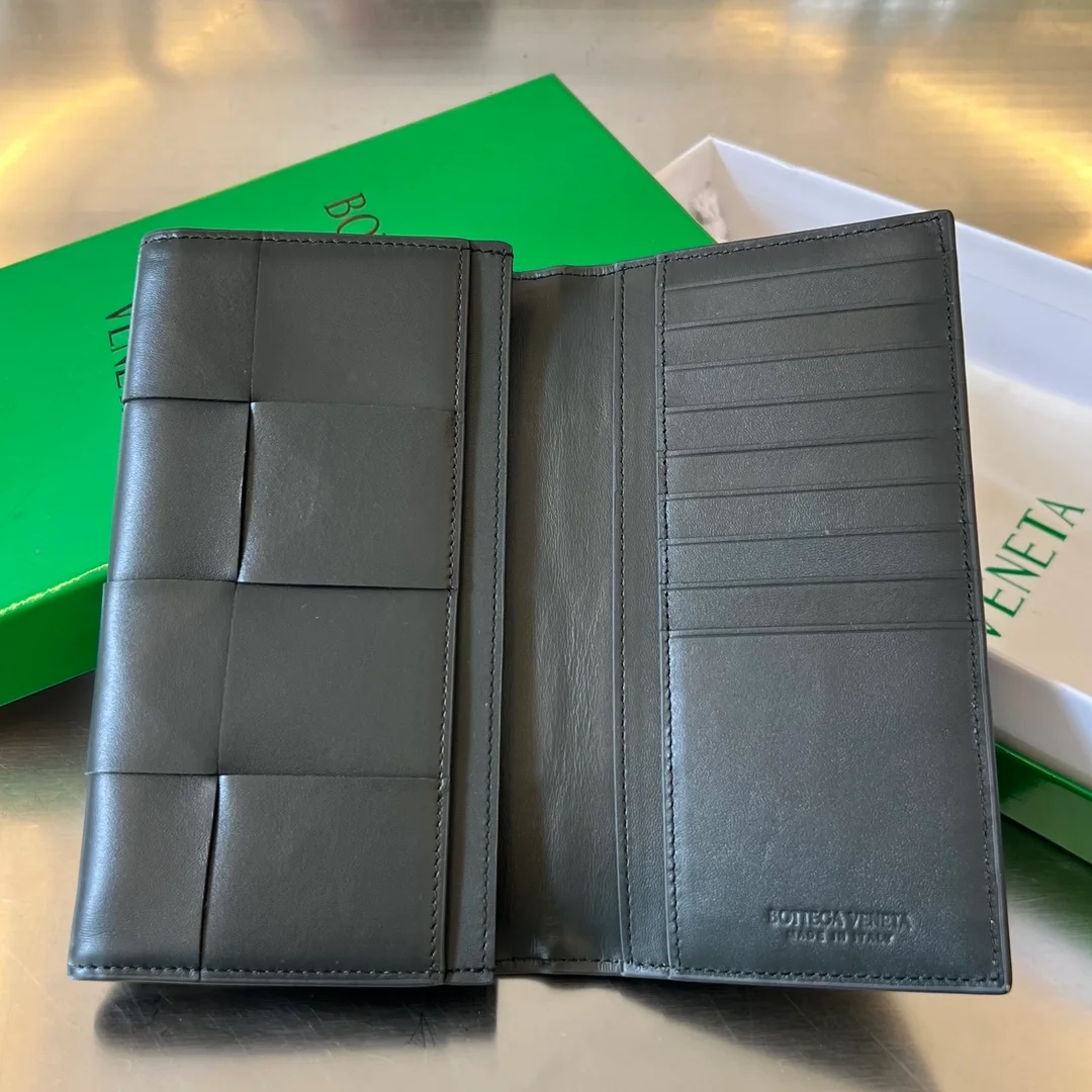 보테가 베네타 패러킷 장지갑 블랙
