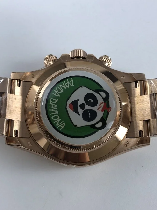 롤렉스 데이토나 다이아 로즈골드 블랙 다이얼