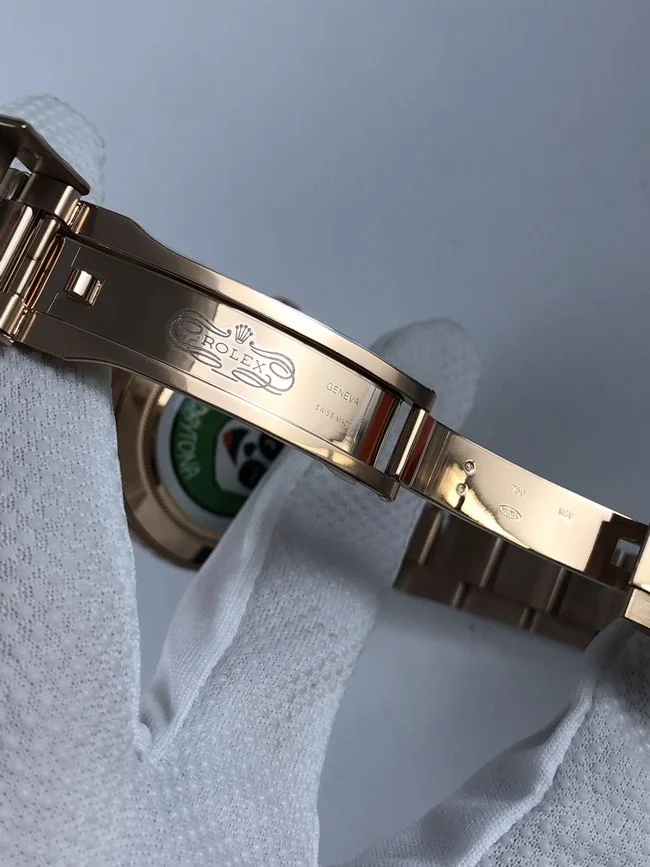 롤렉스 데이토나 다이아 로즈골드 블랙 다이얼