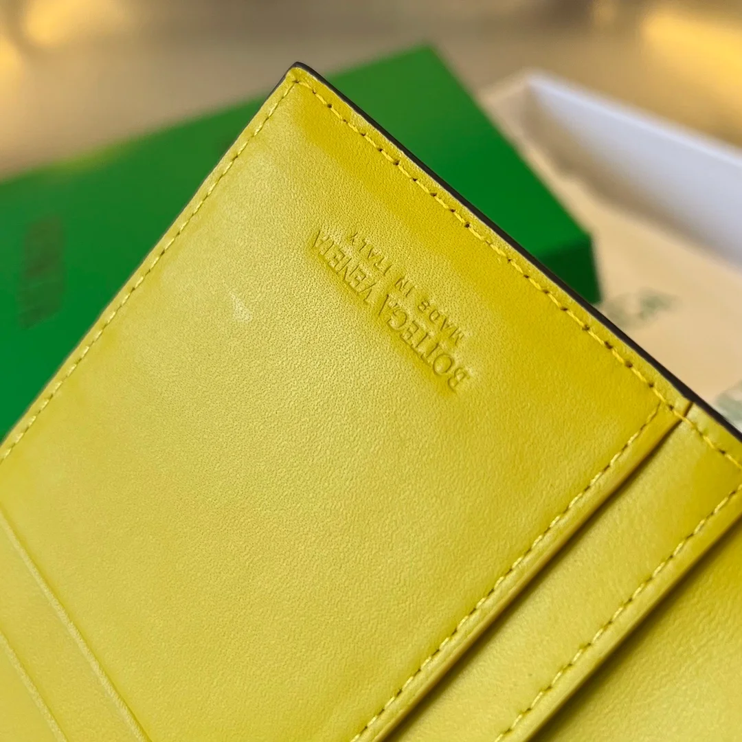 보테가 베네타 폴렌 장지갑 스페이스 네이비