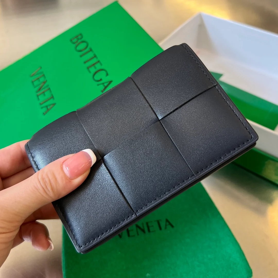 보테가 베네타 명함 케이스 블랙