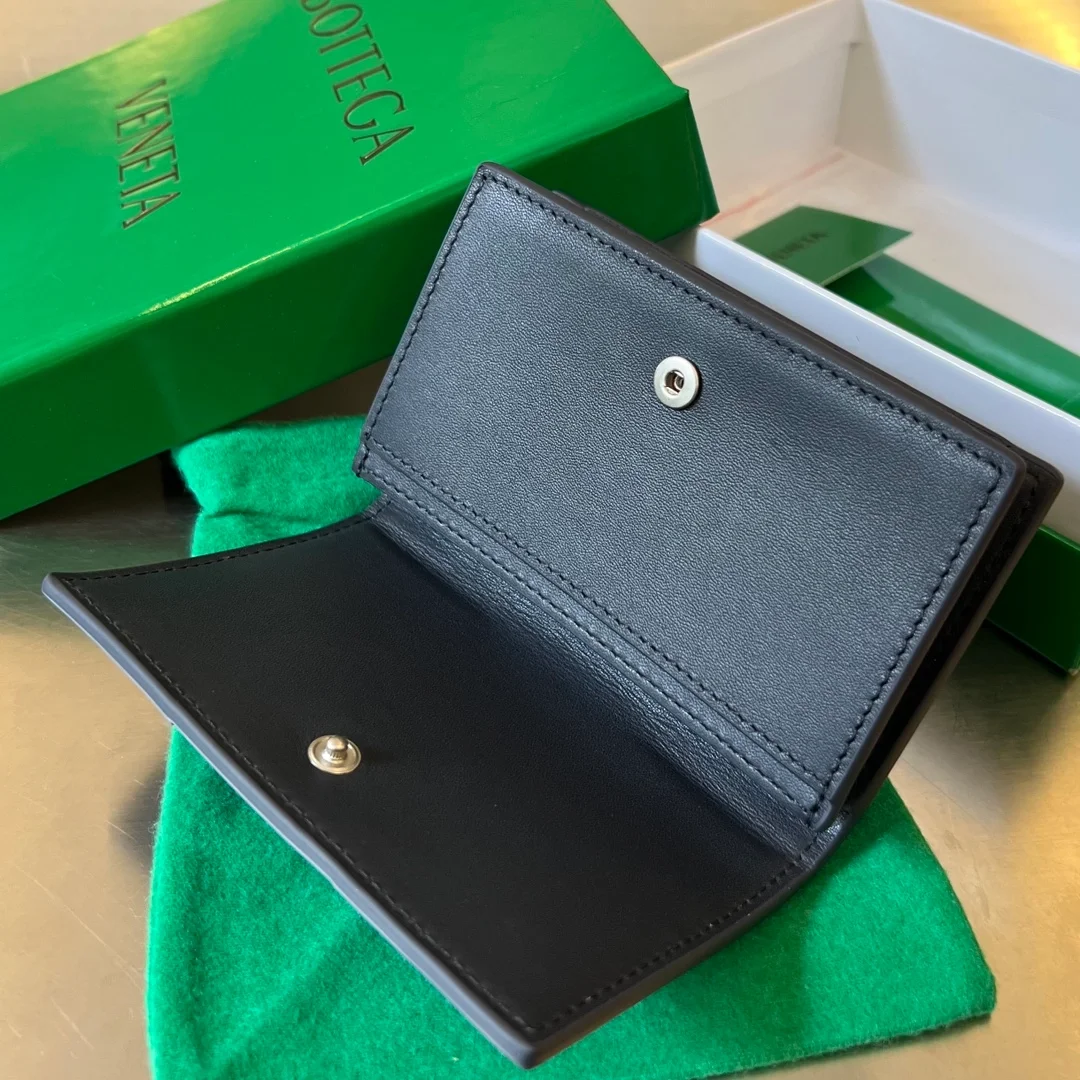 보테가 베네타 명함 케이스 블랙