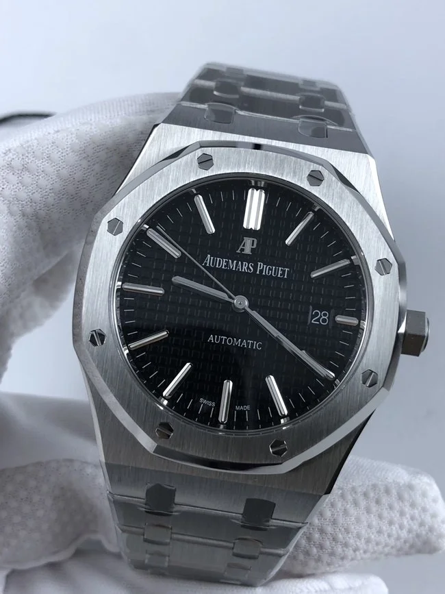 오데마피게 로얄오크 15400 블랙다이얼