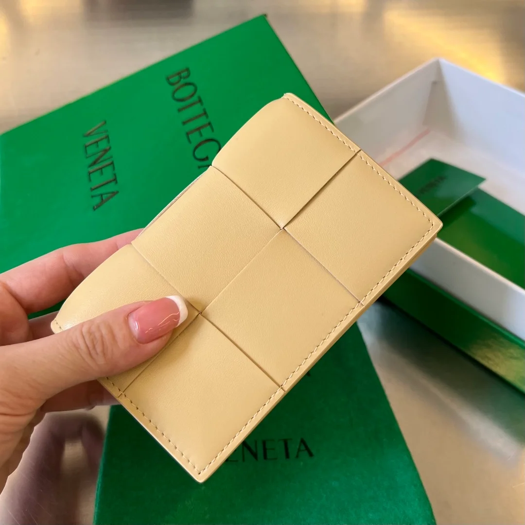 보테가 베네타 명함케이스 보르도 포리지
