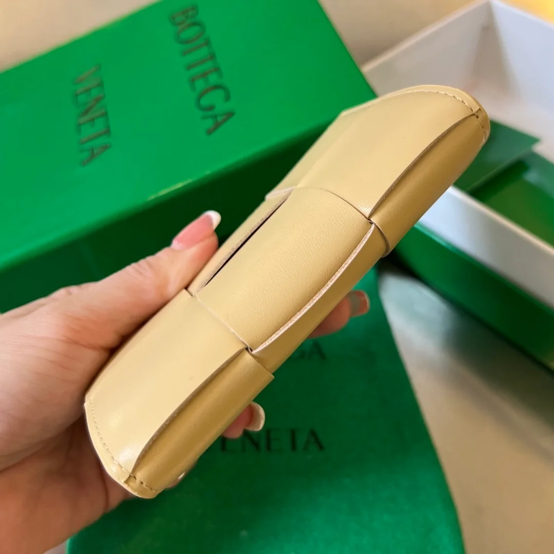 보테가 베네타 명함케이스 보르도 포리지