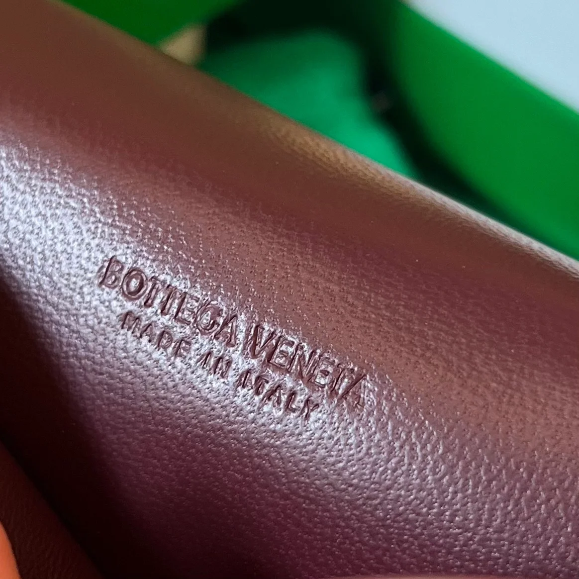 보테가 베네타 명함케이스 보르도 버건디