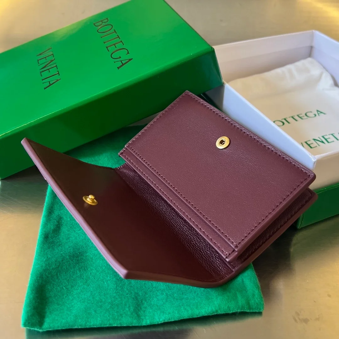 보테가 베네타 명함케이스 보르도 버건디