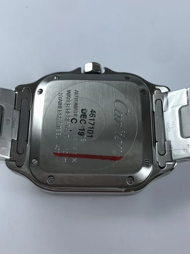 까르띠에 산토스 35mm 미디움 브레이슬릿