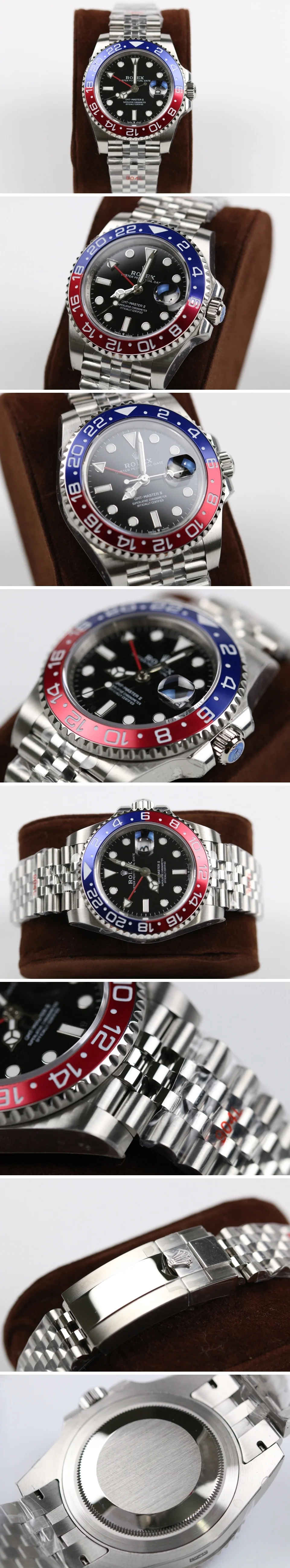 롤렉스 GMT 마스터2 펩시 쥬빌레 레드 블루
