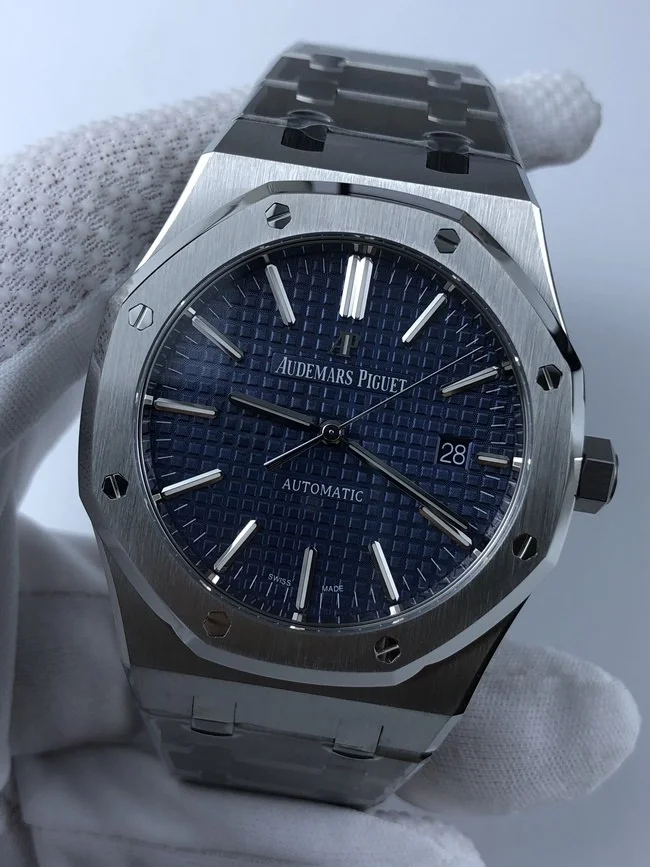 오데마피게 로얄오크 15400 블루다이얼