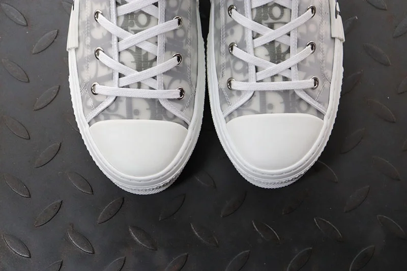 디올 x 숀 B23 하이 오블리크 캔버스 꿀벌 자수 패치