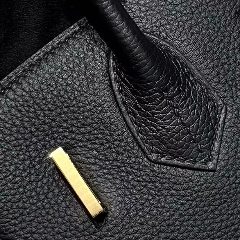 에르메스 버킨 30 Noir Togo 백 골드