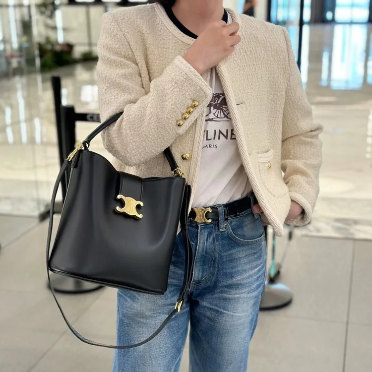 셀린느 미디엄 루이즈백 블랙