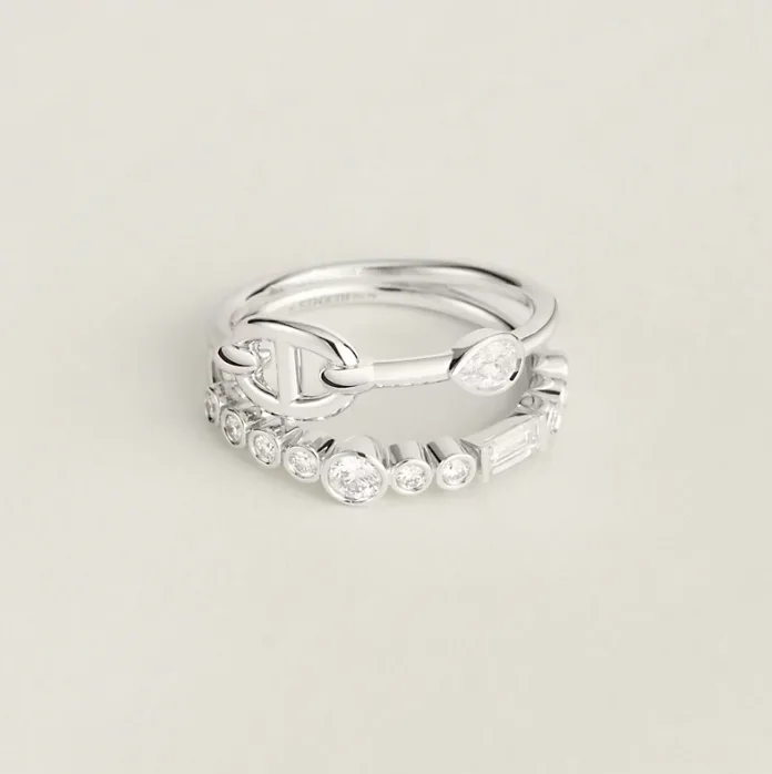 에르메스 Chaine d'ancre Chaos Fancy 링 상세 이미지 2