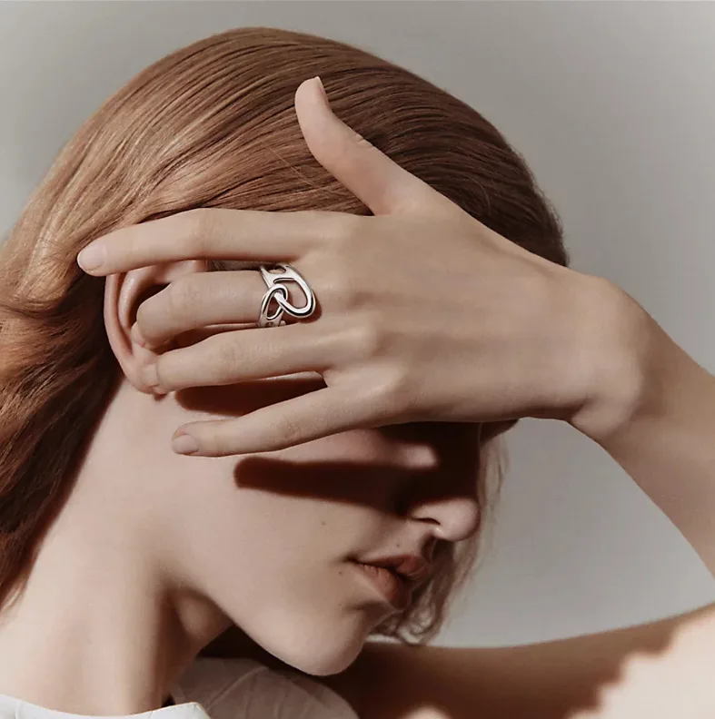 에르메스 Bague Chaîne d'Ancre Punk 링 상세 이미지 3