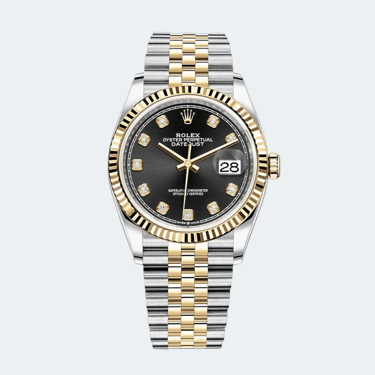 롤렉스 데이저스트 36mm 다이아 옐로우 콤비