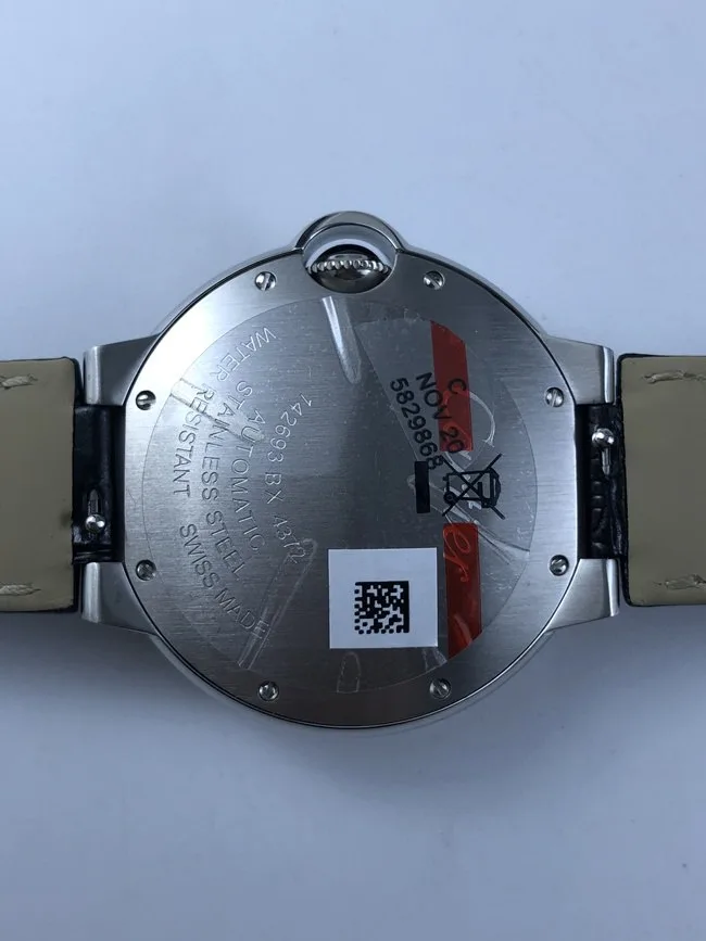 까르띠에 발롱블루 드 36mm 가죽스트랩 상세 이미지 3
