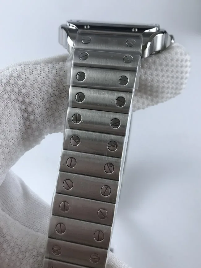 까르띠에 산토스 35mm 미디움 브레이슬릿 상세 이미지 6