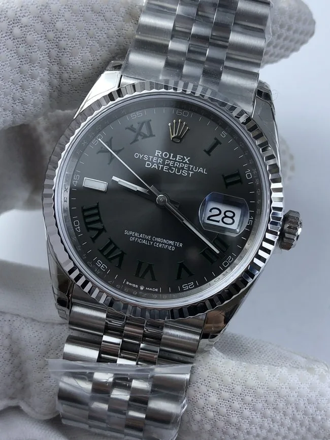 롤렉스 데이저스트 41mm 슬레이트 로만 쥬빌래 상세 이미지 2