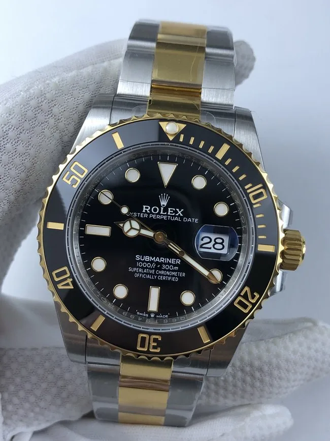 롤렉스 서브마리너 41mm 흑콤비 상세 이미지 2